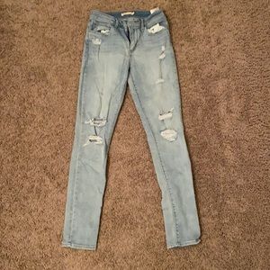 Levi’s full length skinny jeans